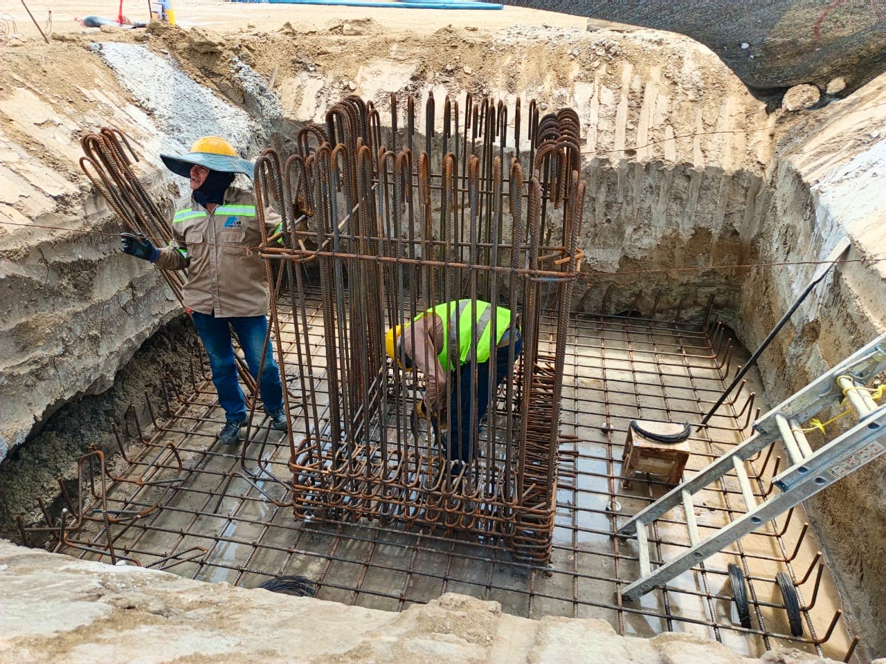 Obra civil ejecutada por LAR Proyectos