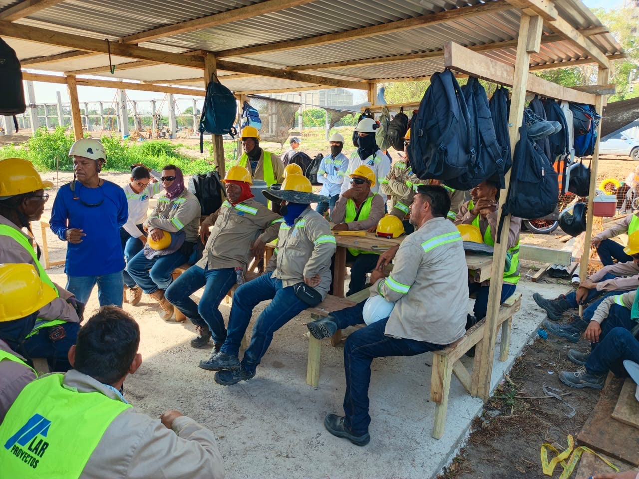 Obra civil ejecutada por LAR Proyectos