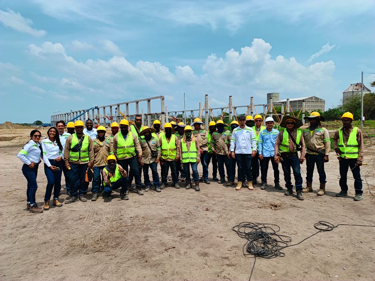 Obra civil ejecutada por LAR Proyectos
