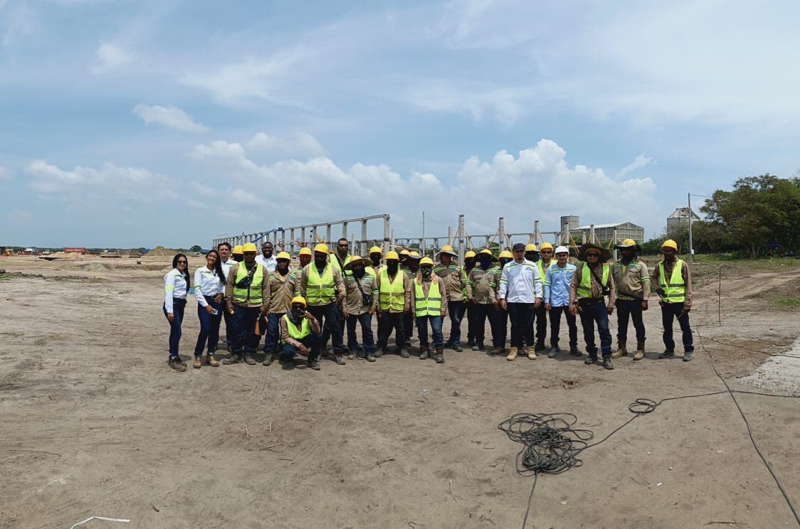 Obra civil ejecutada por LAR Proyectos